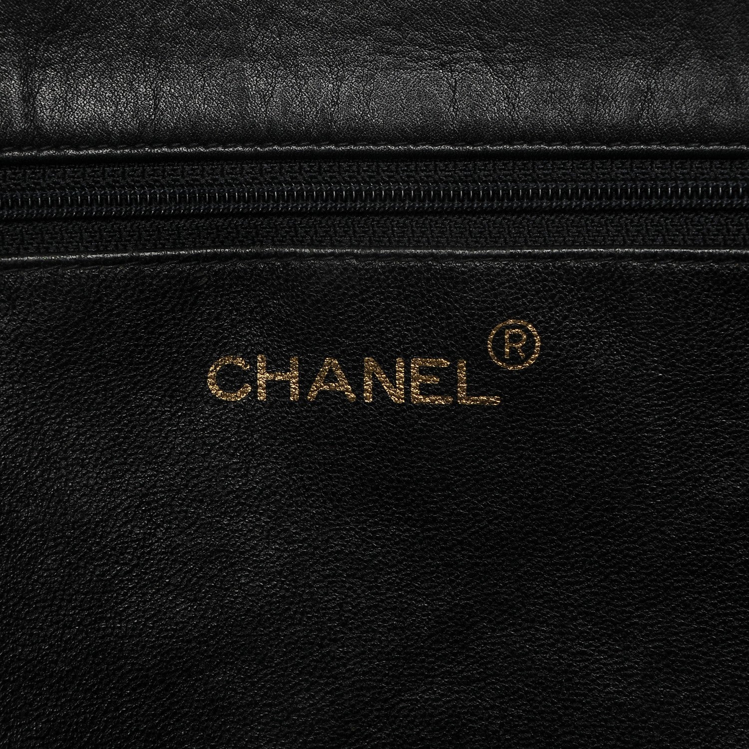 Chanel Lambskin CC Tote Black 6 of 8