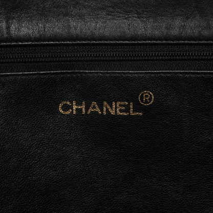 Chanel Lambskin CC Tote Black 6 of 8