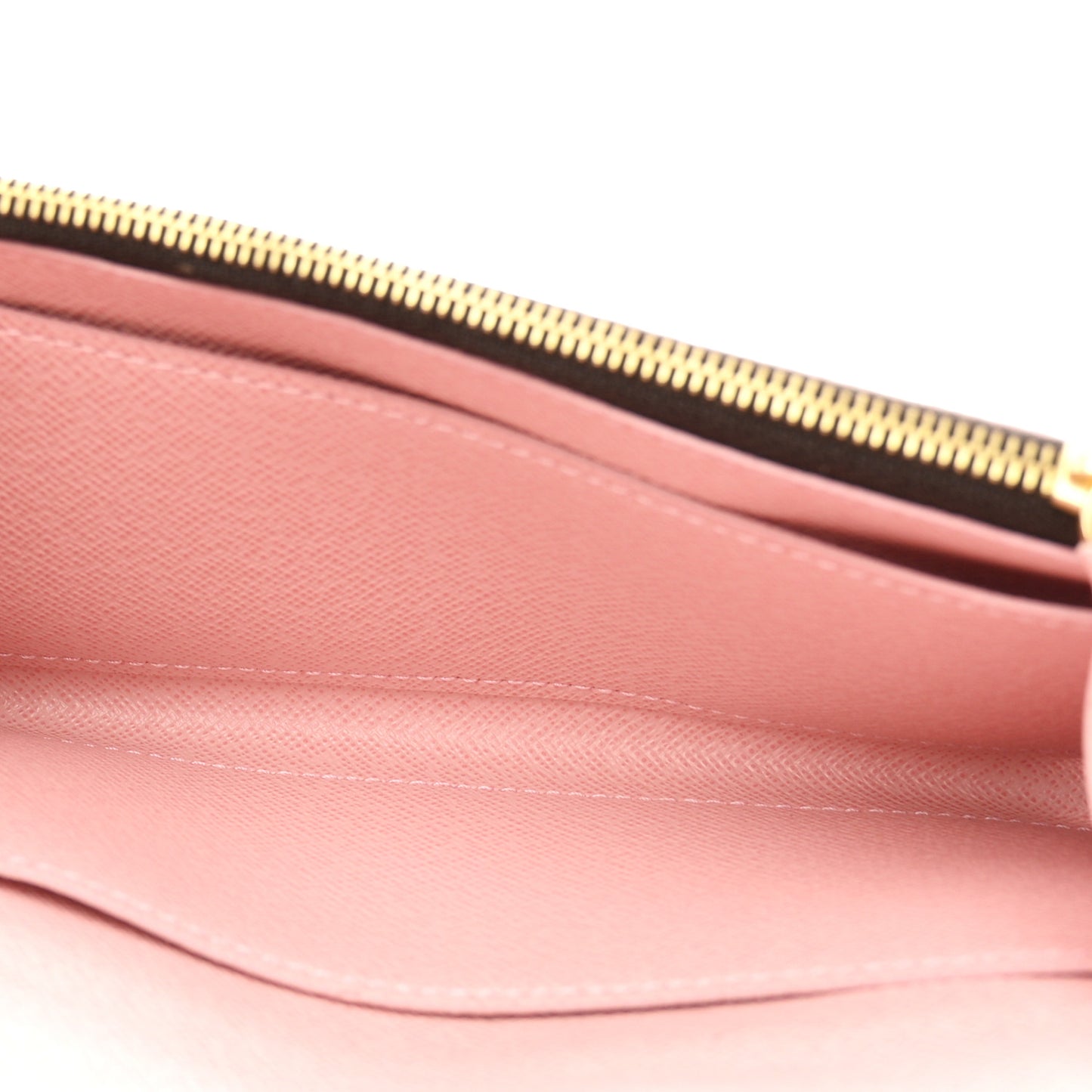 Damier Ebene Caissa Wallet Rose Ballerine