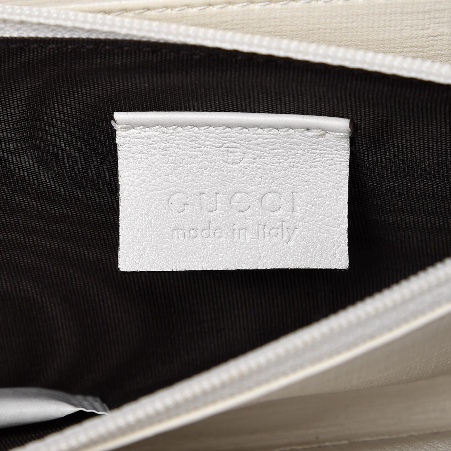 Gucci Micro GG Supreme Stars GG Pierce Zip Around Wallet White 6 of 7