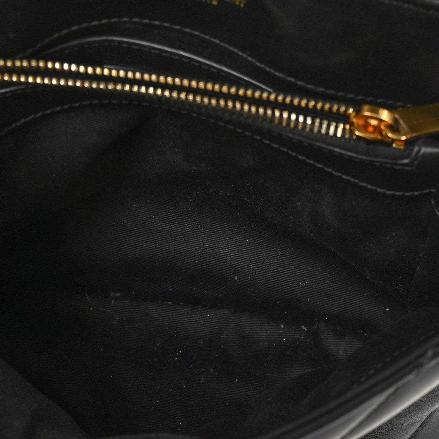 Saint Laurent Calfskin Y Quilted Monogram Small Loulou Chain Satchel Black 6 of 8