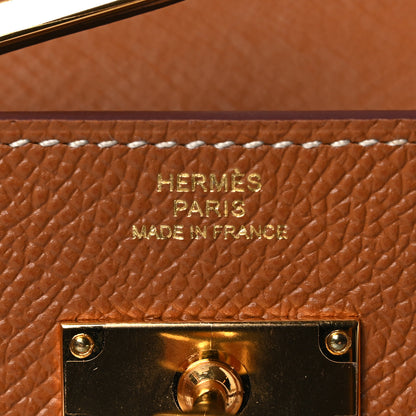 Hermes Epsom Kelly Longue Wallet Gold 6 of 8