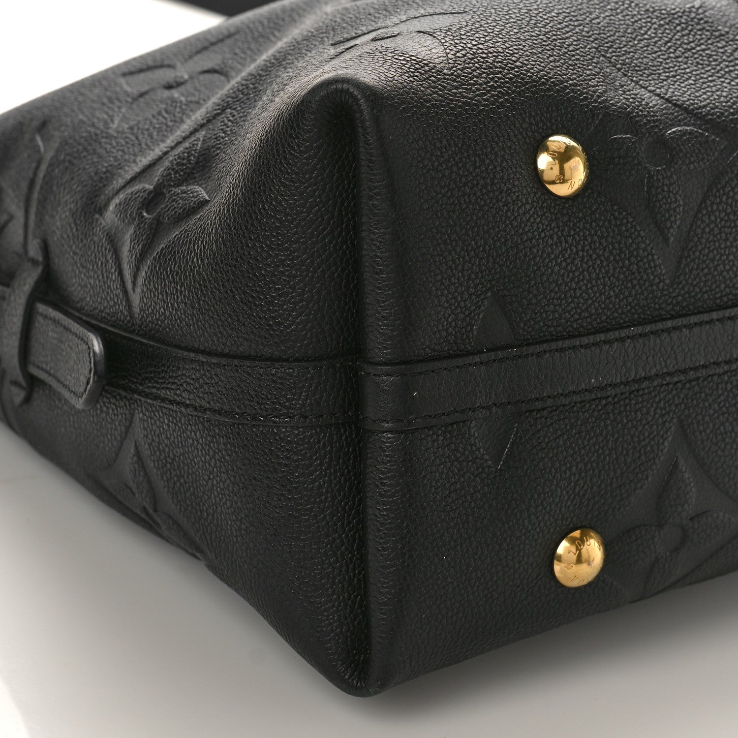 Louis Vuitton Empreinte Monogram Giant CarryAll MM Black 9 of 10