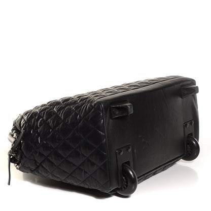 Chanel Nylon Quilted Coco Cocoon Trolley Black 4 of 10