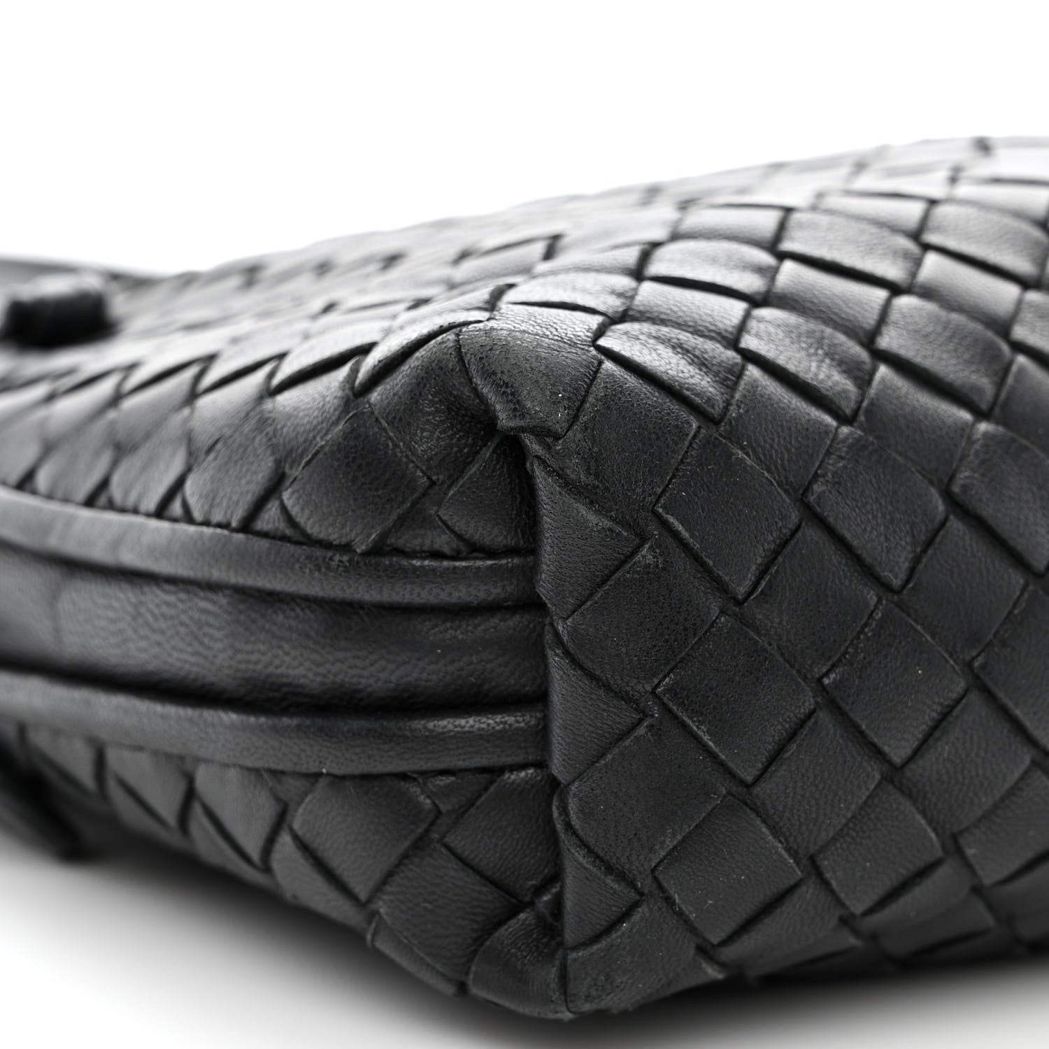 Bottega Veneta Nappa Intrecciato Nodini Bag Black 9 of 10