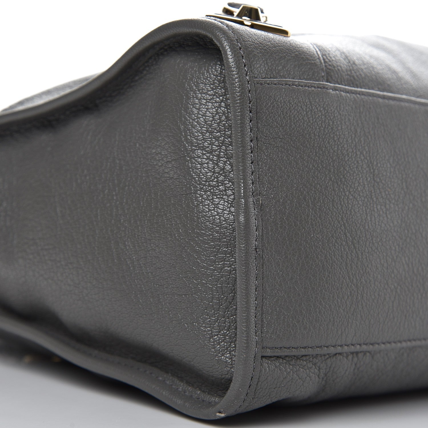 Balenciaga Chevre Gold Metallic Edge Hardware City Gris Acier 9 of 9