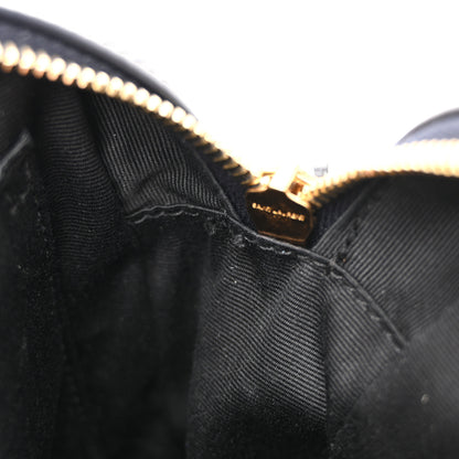 Saint Laurent Calfskin Matelasse Monogram Lou Camera Bag Deep Marine 10 of 11