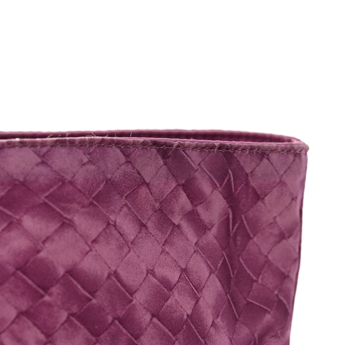 Nylon Large Intrecciolusion Tote Corallo