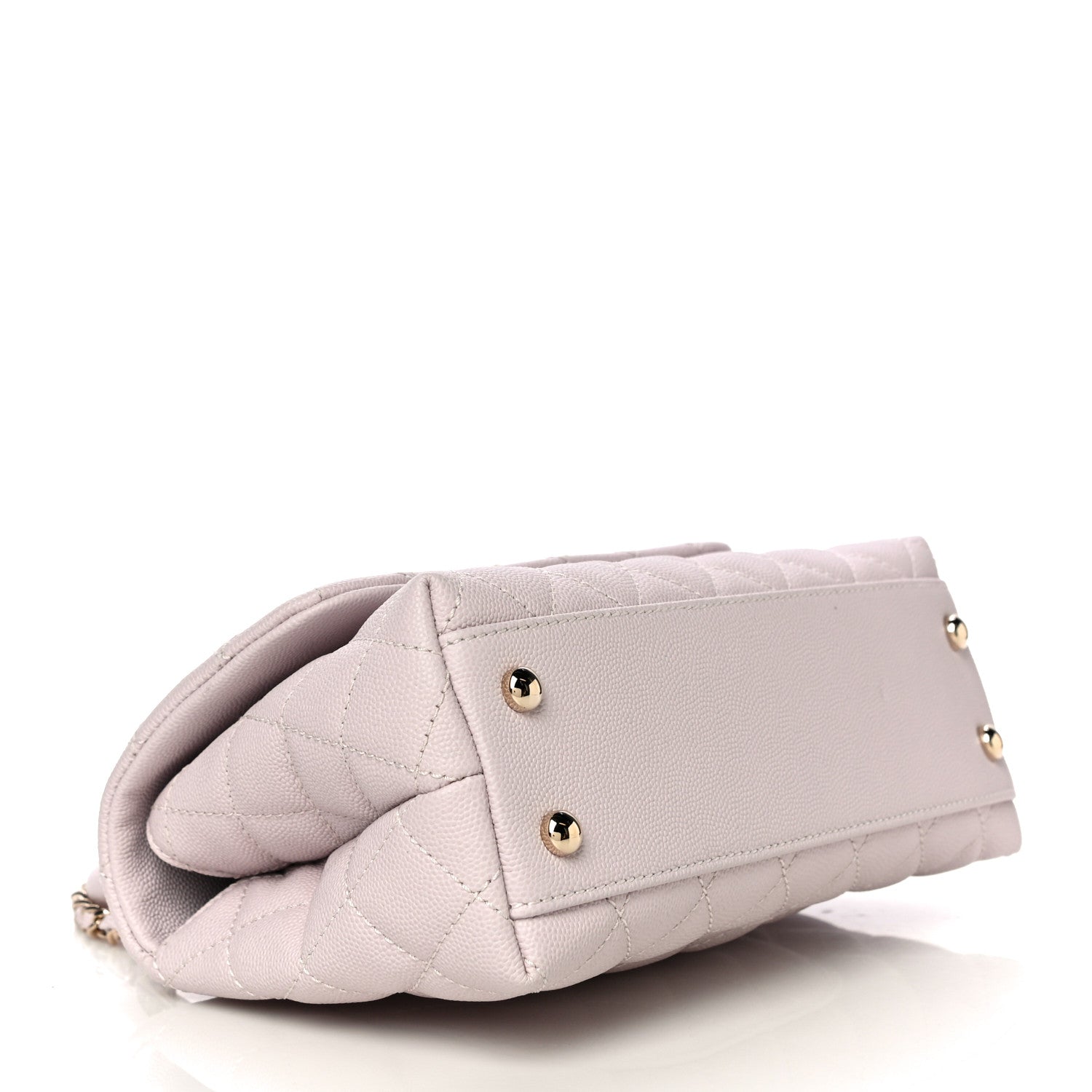 Chanel Caviar Quilted Mini Coco Handle Flap Lilas Lilac 4 of 11