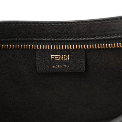 Fendi Vitello Queen Palmellato Fendi O'Lock Swing Black 6 of 11