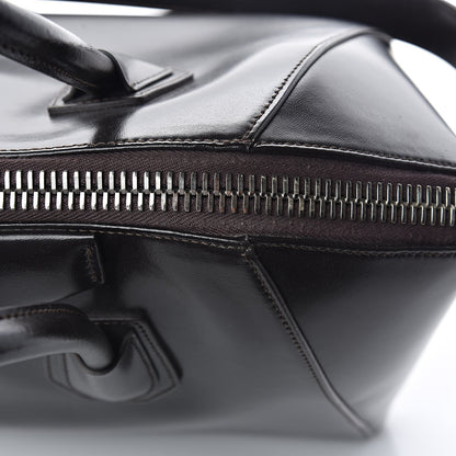 Givenchy Shiny Lord Calfskin Medium Antigona Dark Brown 10 of 11