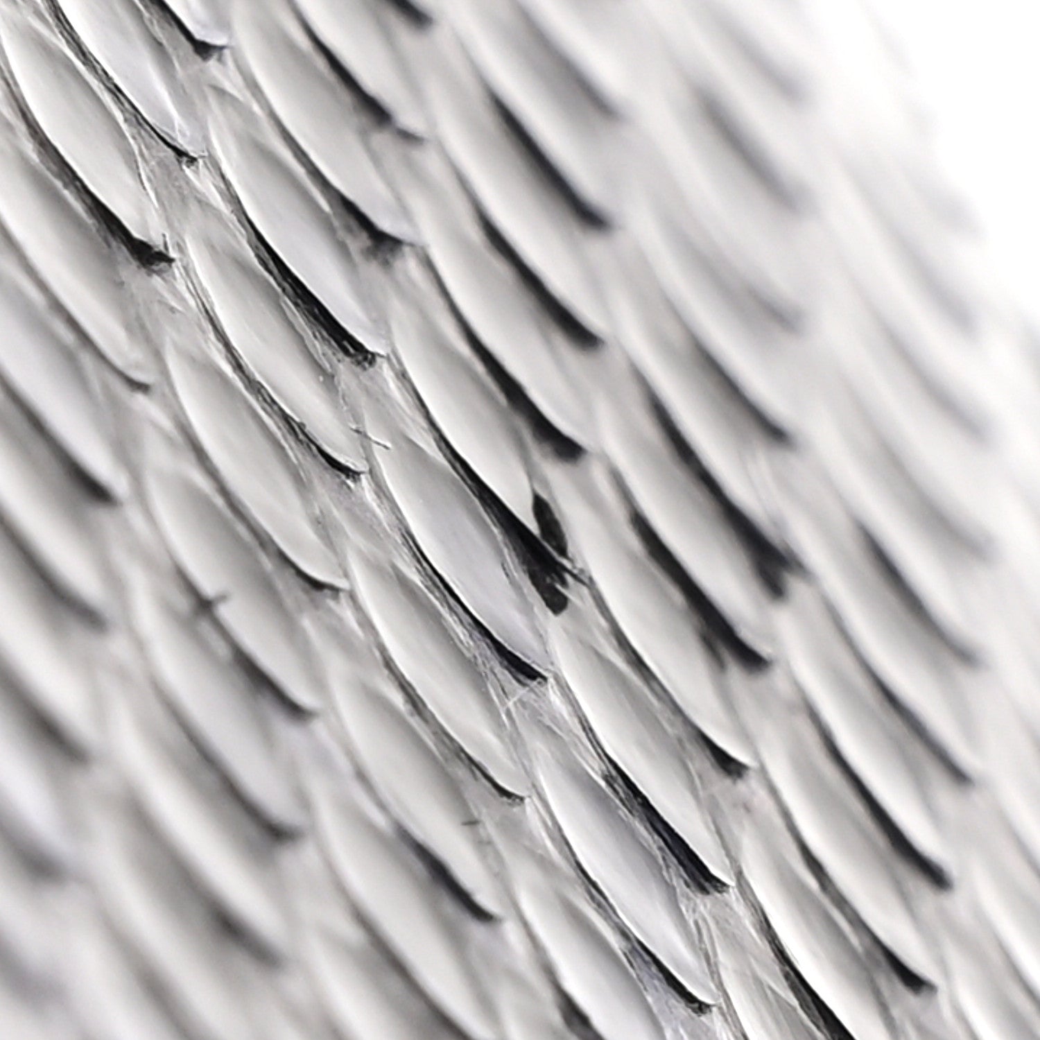 Fendi Snakeskin Metal Monster Eyes Zip Around Wallet Navy 9 of 12