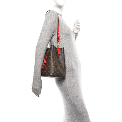 Louis Vuitton Monogram Neonoe MM Coquelicot 2 of 9