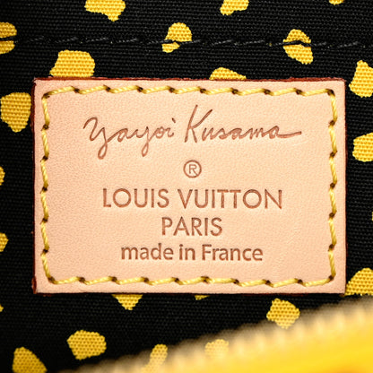 Louis Vuitton Vernis Kusama Infinity Dots Pochette Accessories Yellow 6 of 8