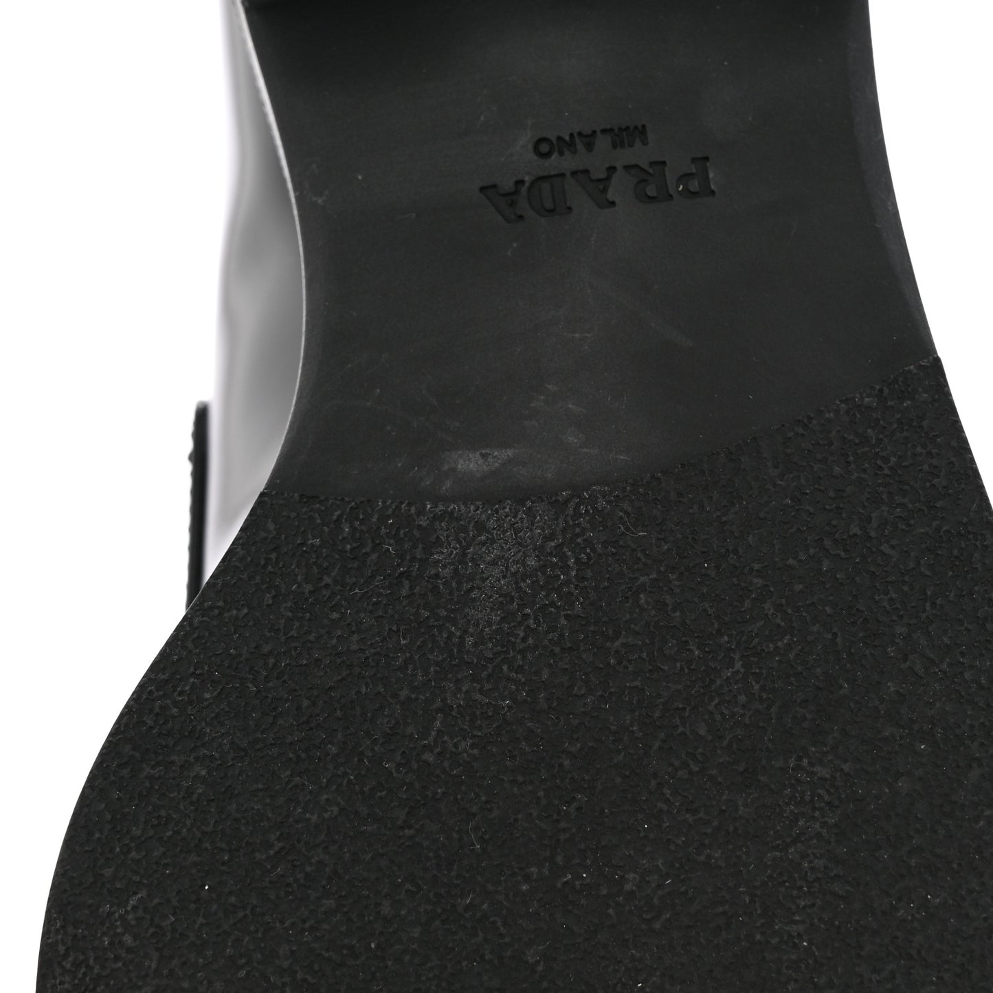 Spazzolato Metal Triangle Logo 50mm Loafers 40 Black