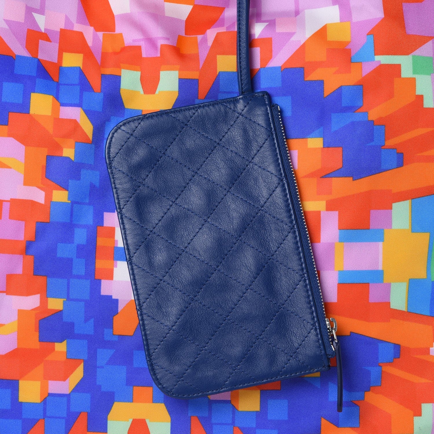 Chanel Nylon Printed CC Tote Multicolor 9 of 11