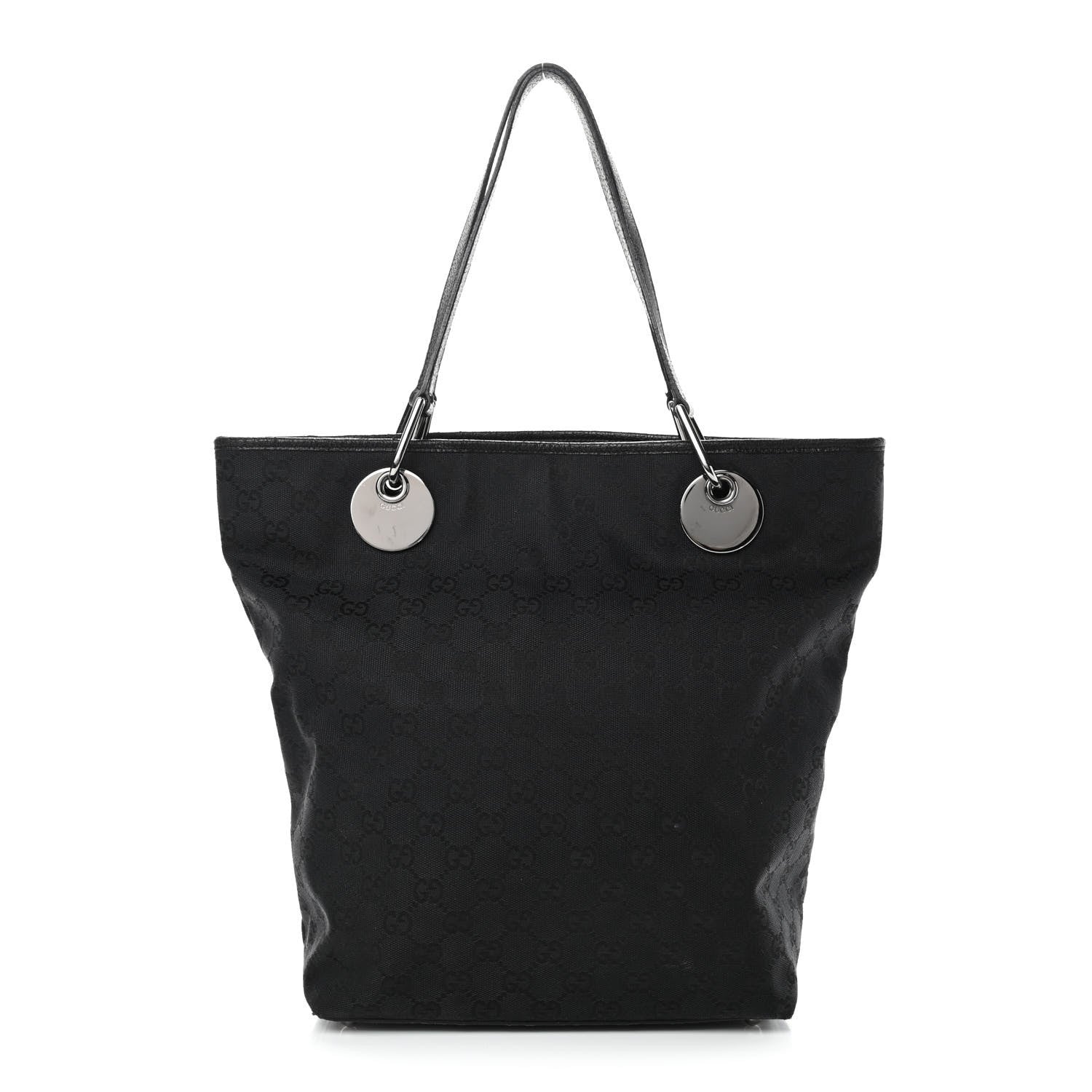 Gucci Monogram Large Eclipse Tote Black 1 of 7