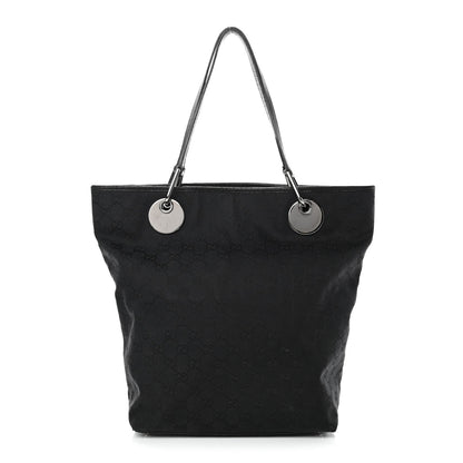 Gucci Monogram Large Eclipse Tote Black 1 of 7