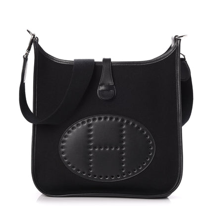 Hermes Toile Swift Evelyne PM Black 1 of 7