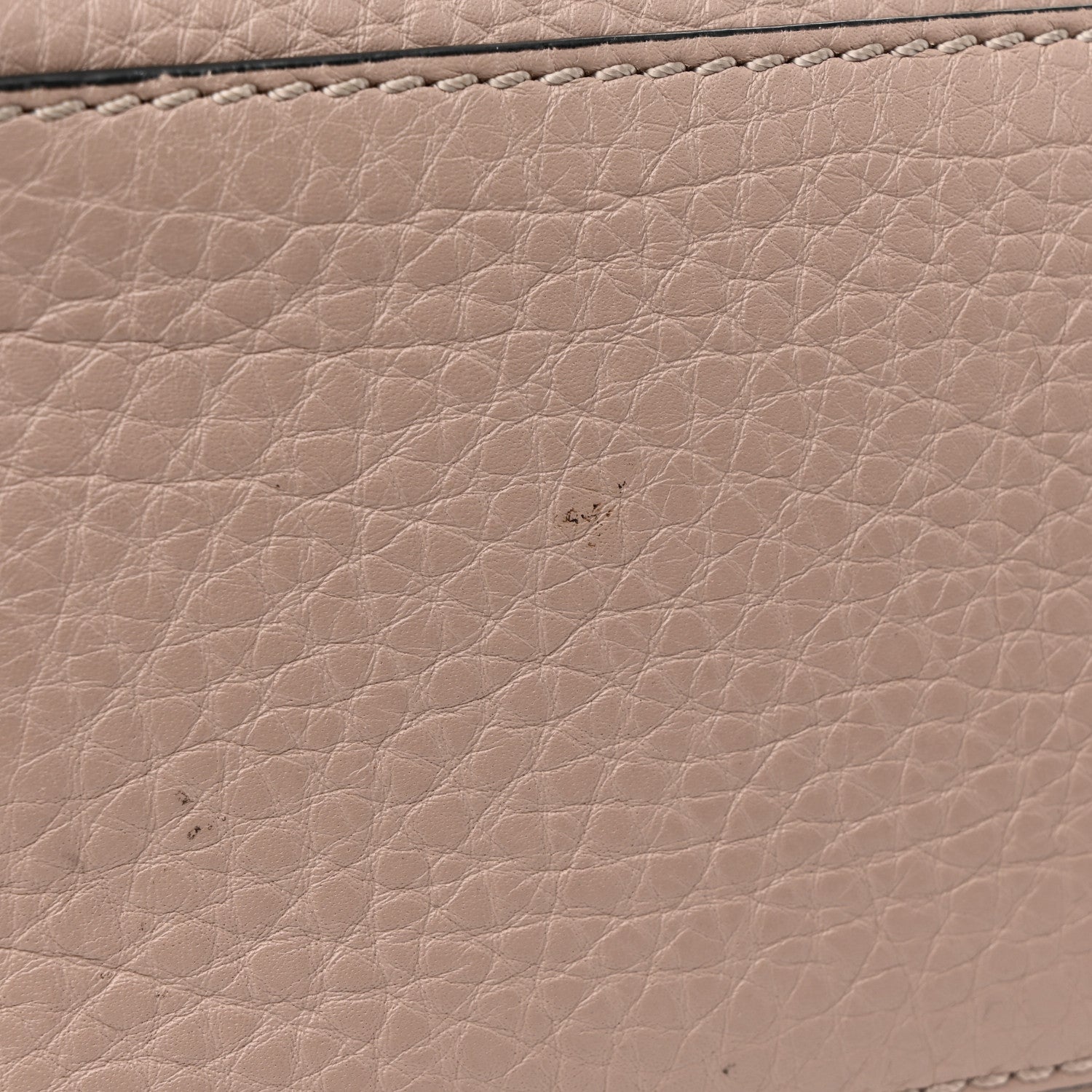 Valentino Garavani Grained Calfskin Small Rockstud Shoulder Tote Poudre 11 of 12