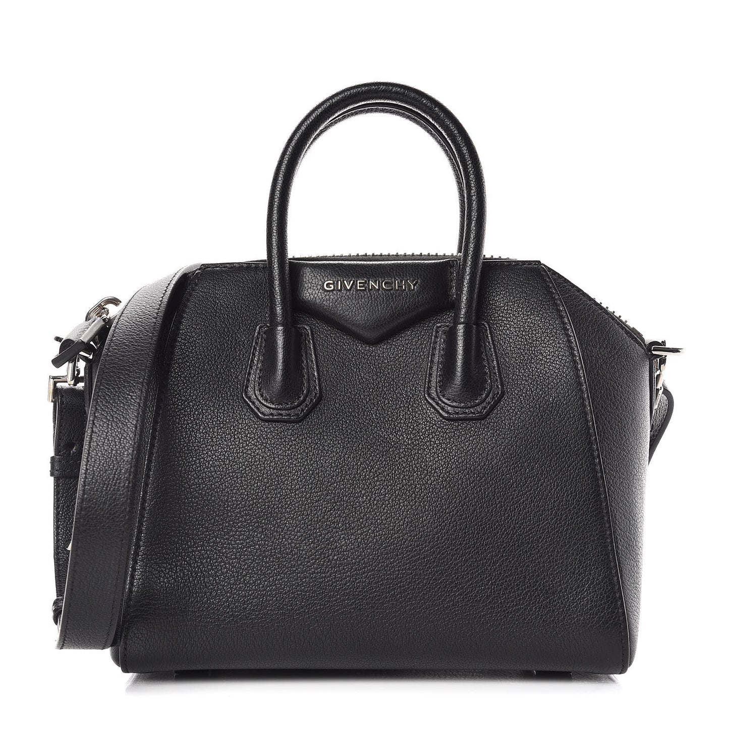 Sugar Goatskin Mini Antigona Black