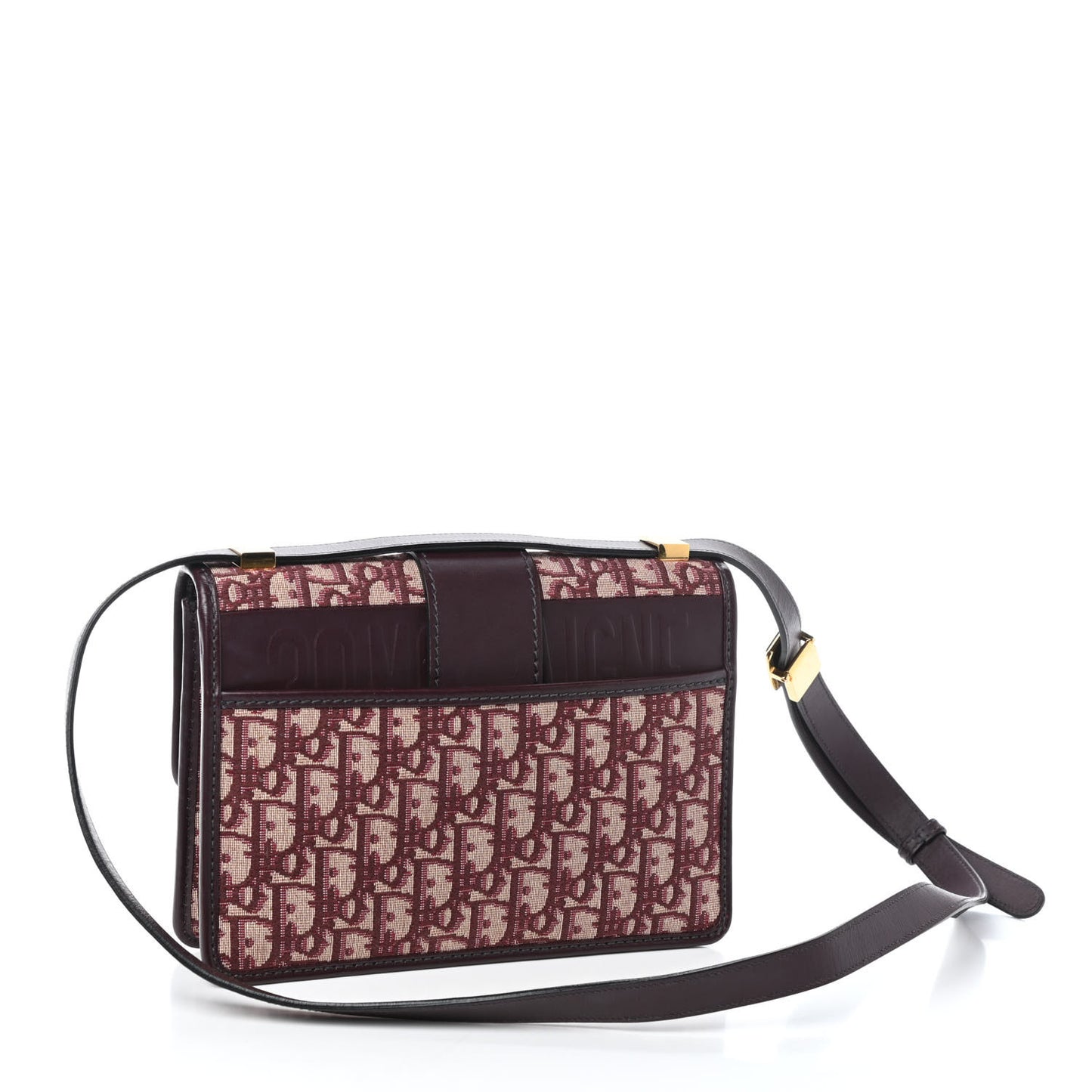 Oblique 30 Montaigne Flap Bag Burgundy