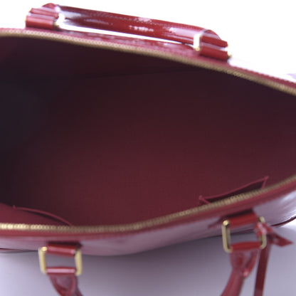 Louis Vuitton Vernis Alma GM Pomme D'Amour 5 of 9