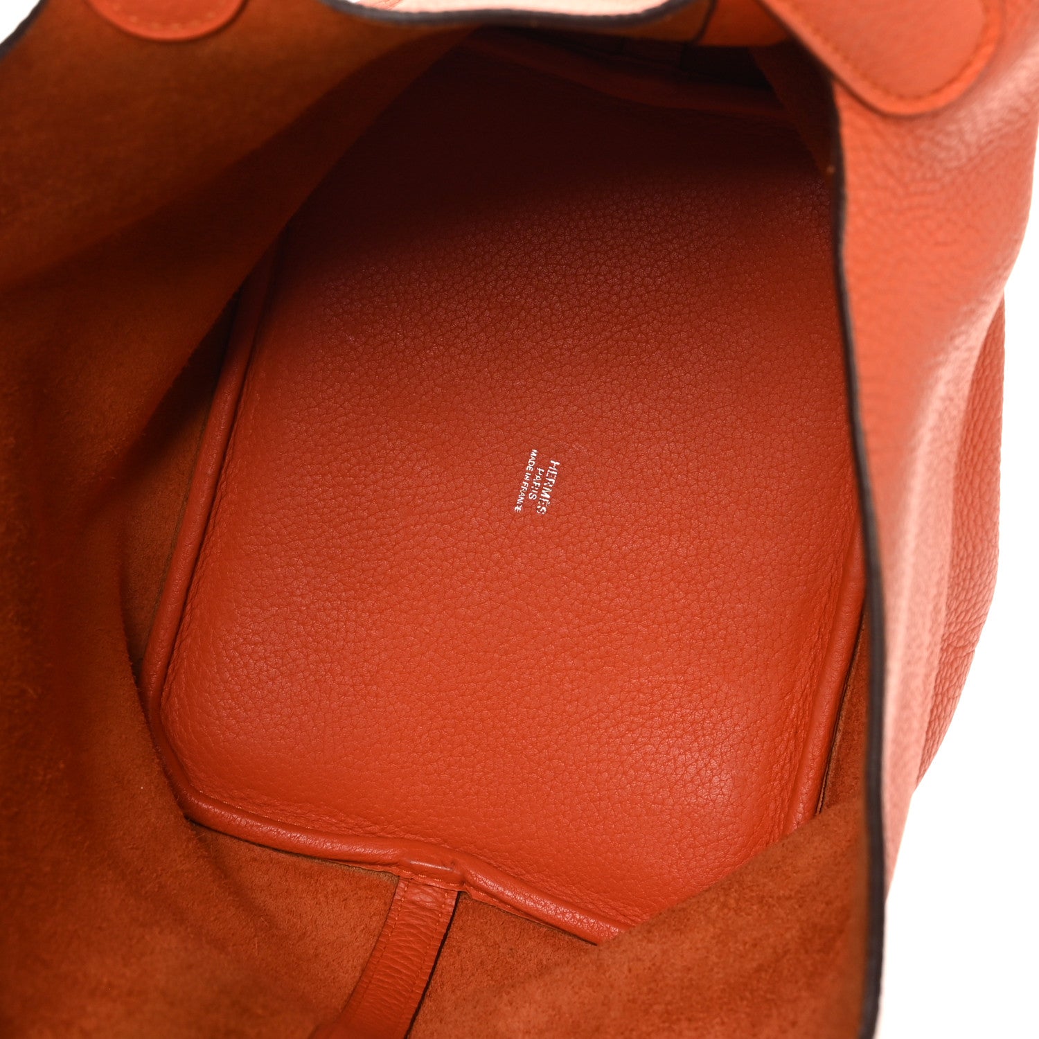 Hermes Taurillon Clemence Picotin Lock 22 MM Orange 5 of 10