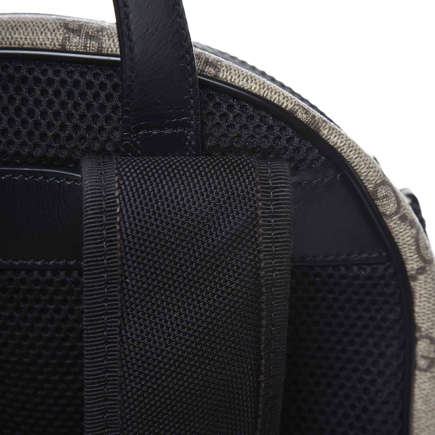 GG Supreme Monogram Small Eden Day Backpack Black