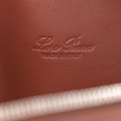 Loro Piana Grained Calfskin L19 Extra Pocket Pouch Kummel 6 of 10