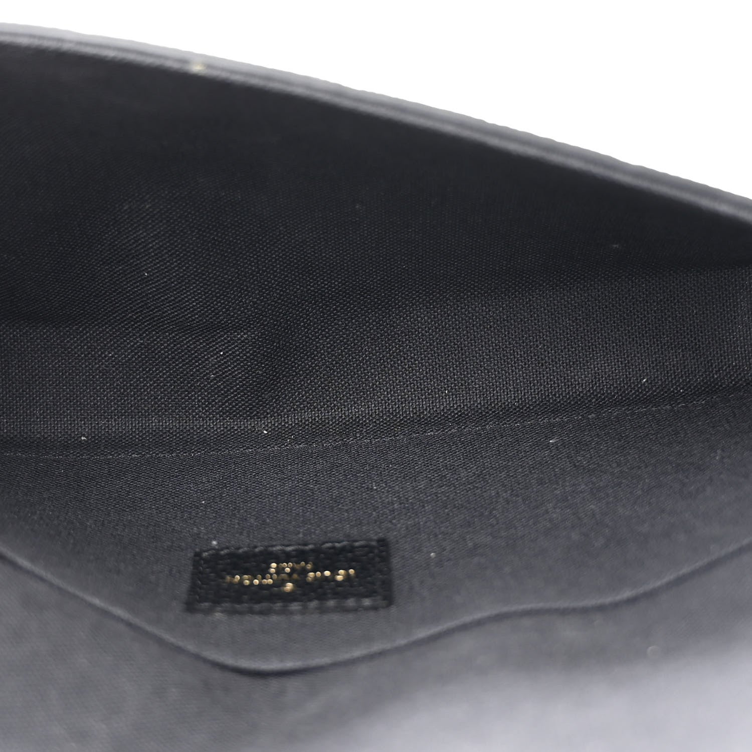 Louis Vuitton Empreinte Pochette Felicie Chain Wallet Black 5 of 12