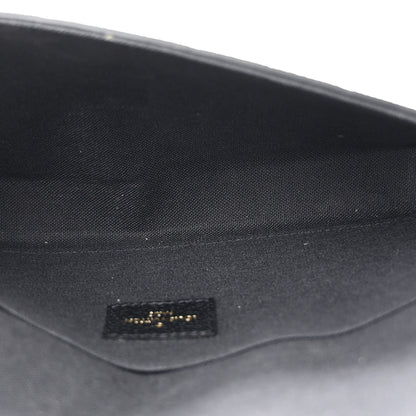Louis Vuitton Empreinte Pochette Felicie Chain Wallet Black 5 of 12