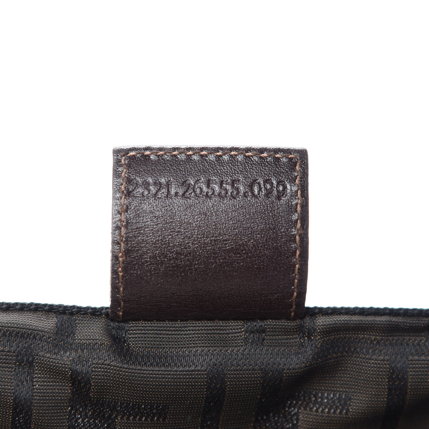 Fendi Zucca Shopping Tote Tobacco 9 of 10
