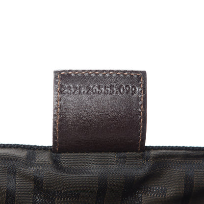 Fendi Zucca Shopping Tote Tobacco 9 of 10