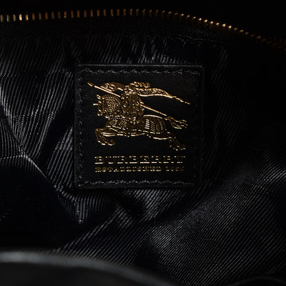 Burberry Calfskin Quilted Bucket Shoulder Bag Black 6 of 8