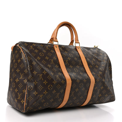 Louis Vuitton Monogram Keepall 50 2 of 12