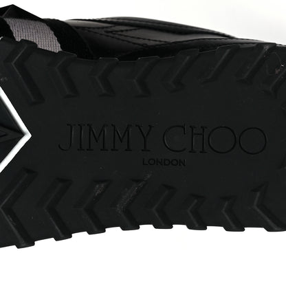 Jimmy Choo Calfskin Mens Star Stud Sneaker 44 Black 7 of 9