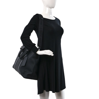 Louis Vuitton Calfskin Lockit Tote Black 2 of 8