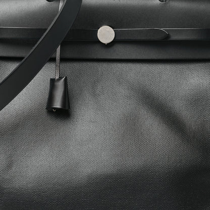Hermes Toile H Berline Vache Hunter Herbag Zip 39 MM Black Ecru 9 of 12