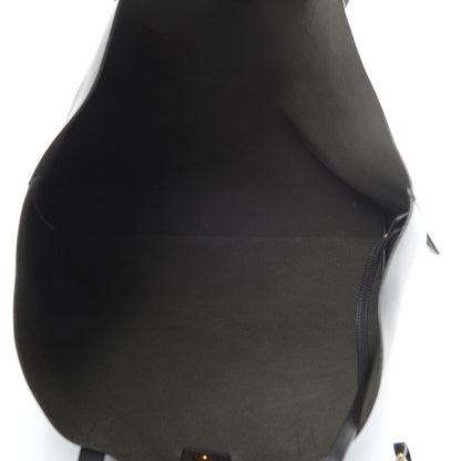 Saint Laurent Calfskin Large Shopping Tote Coal 6 of 15