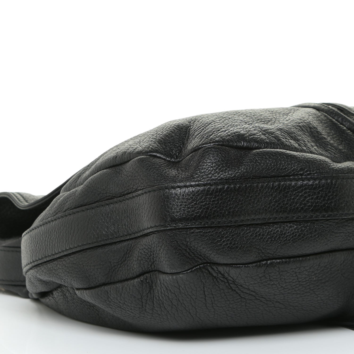 Gucci Calfskin Large Jungle Shoulder Bag Black 4 of 10