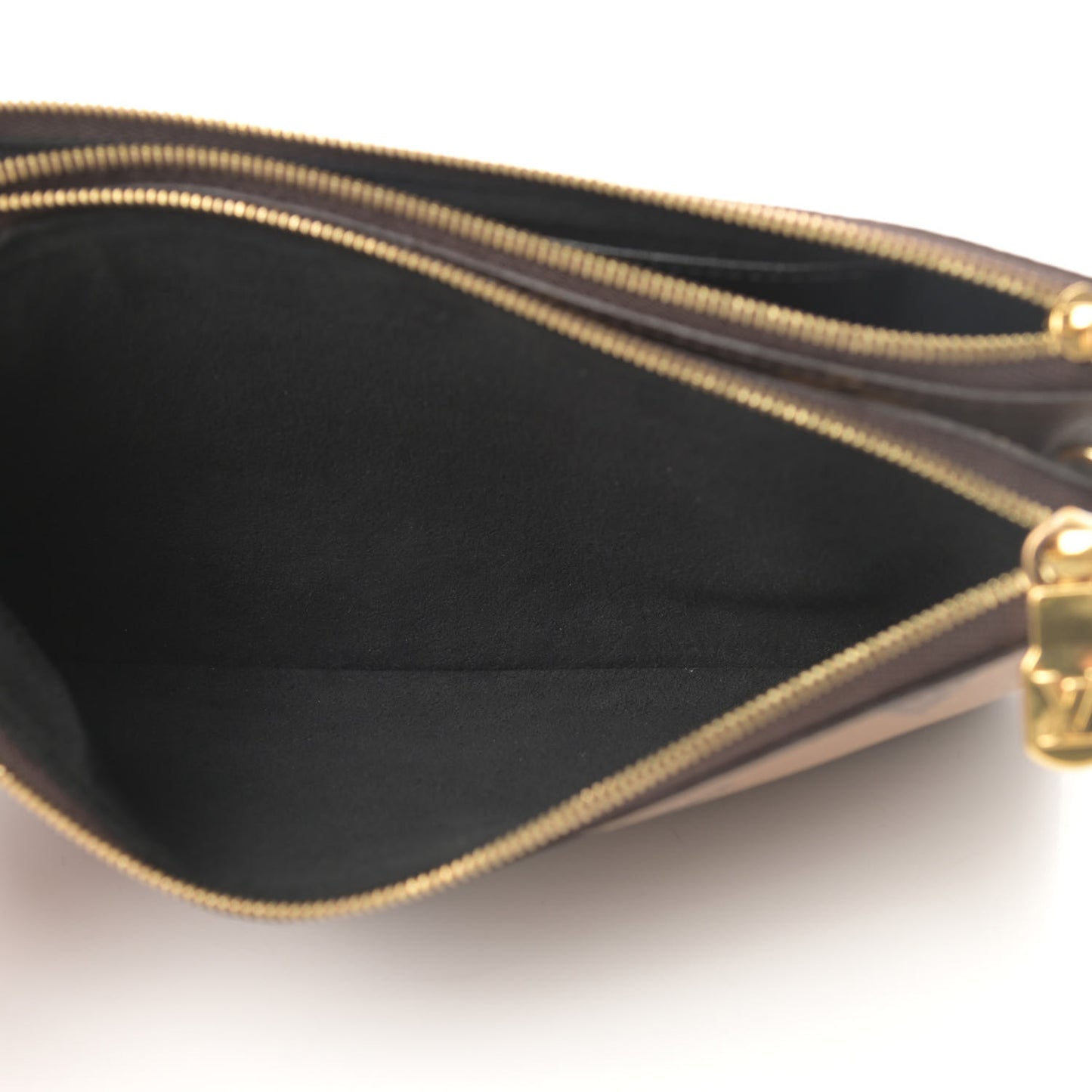 Reverse Monogram Giant Double Zip Pochette