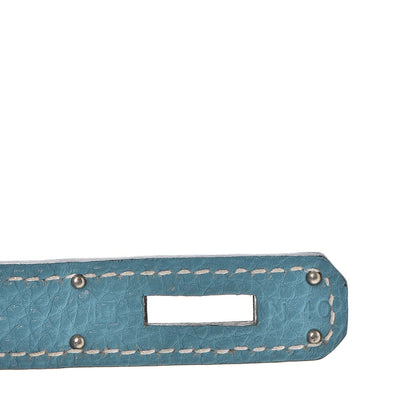 Hermes Togo Sellier Kelly 28 Blue Jean 18 of 37