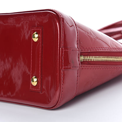 Louis Vuitton Vernis Alma BB Pomme D'Amour 11 of 17