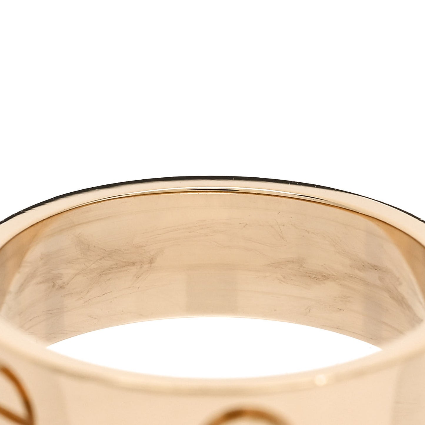 18K Yellow Gold 5.5mm LOVE Ring 53 6.5