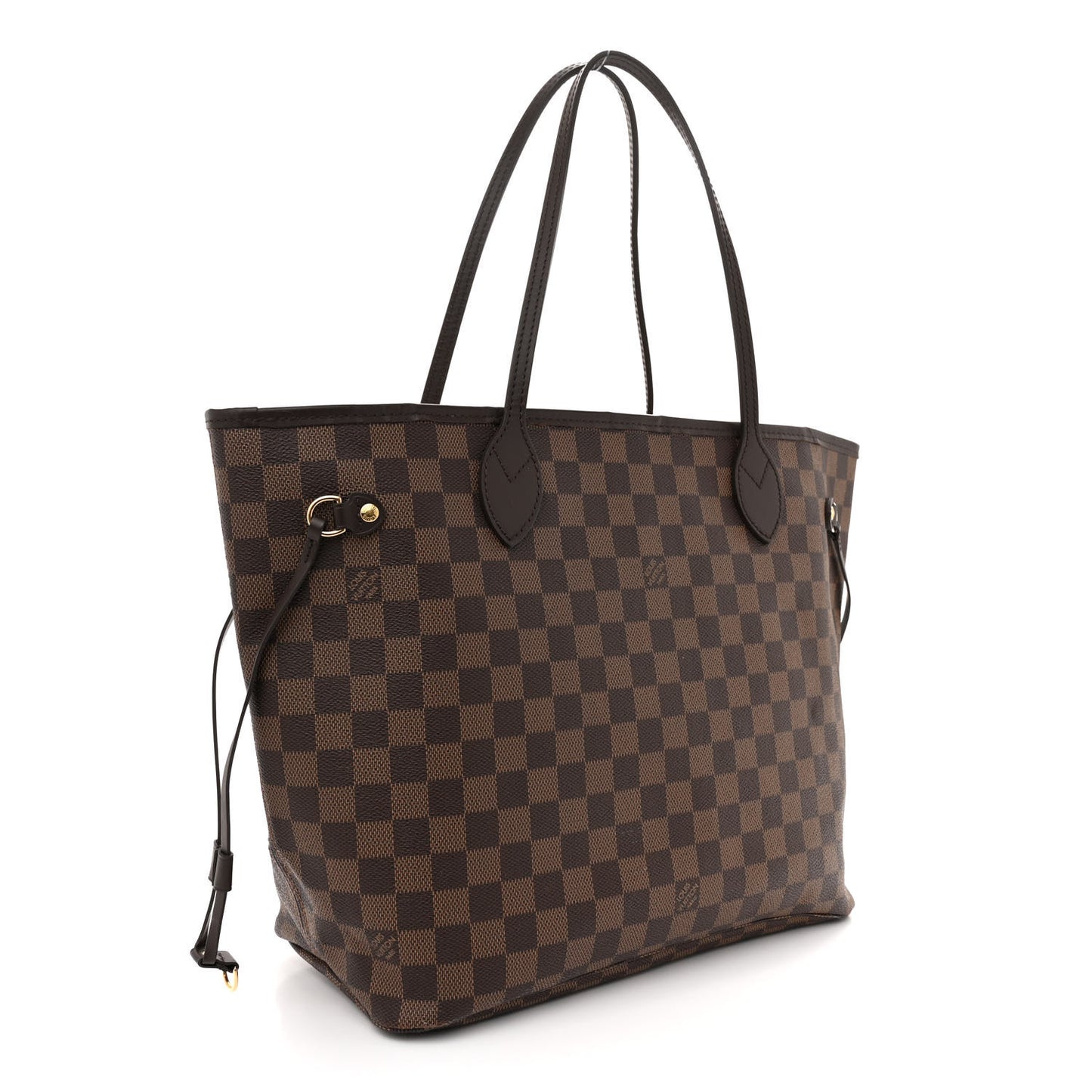 Damier Ebene Neo Neverfull MM Rose Ballerine
