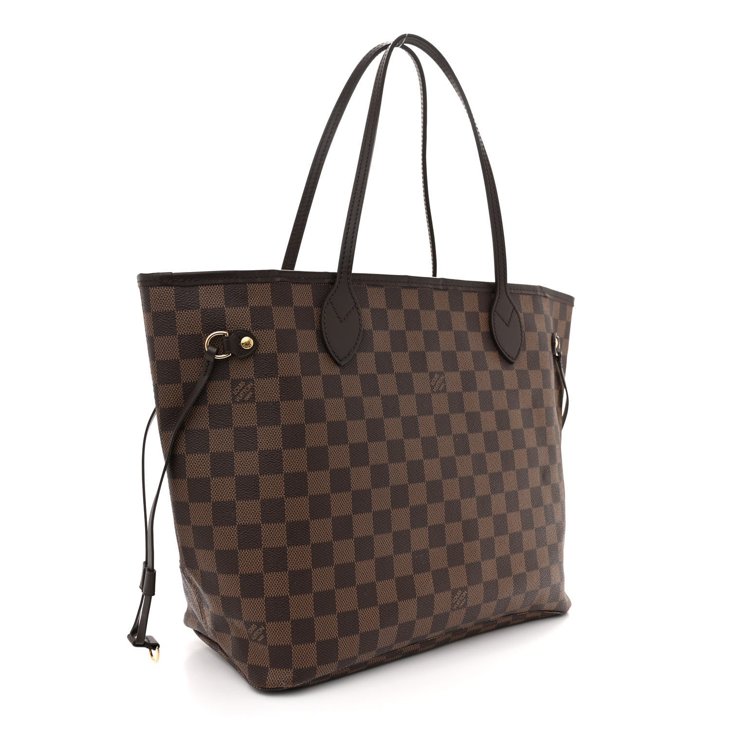 Louis Vuitton Damier Ebene Neo Neverfull MM Rose Ballerine 4 of 15