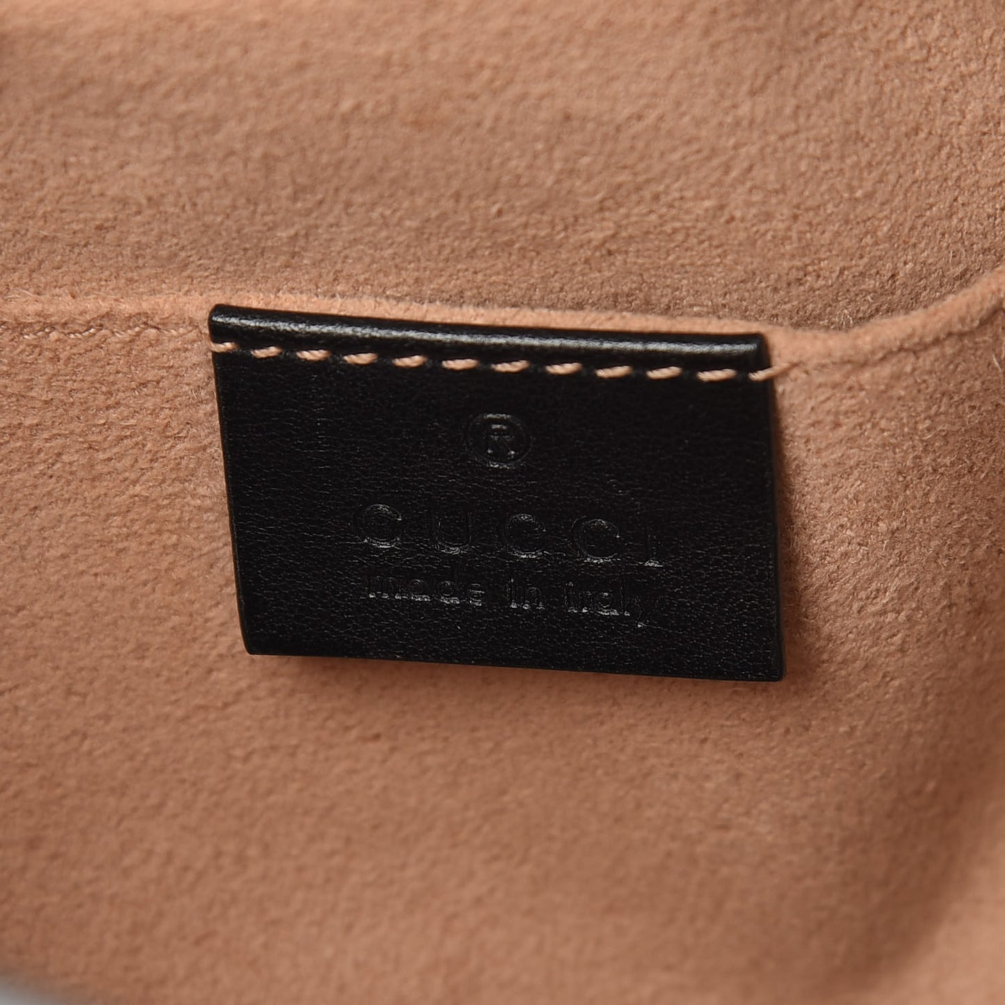 Calfskin Matelasse Small GG Marmont Chain Shoulder Bag Black