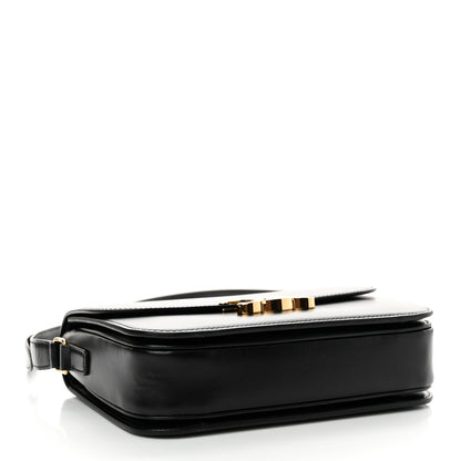 Celine Shiny Calfskin Medium Triomphe Black 4 of 12