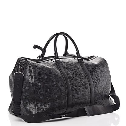 MCM Visetos XLarge Traveler Weekender Bag Black 3 of 22